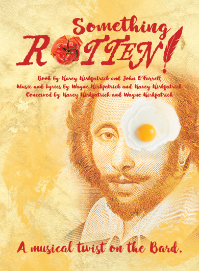 cover of the Something Rotten! A Very New Musical program