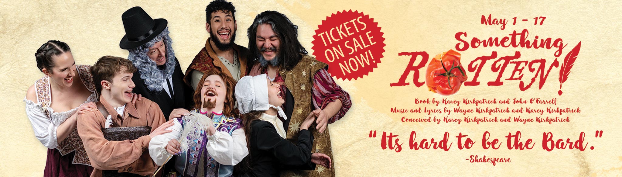 Something Rotten! - Tickets On Sale Now!